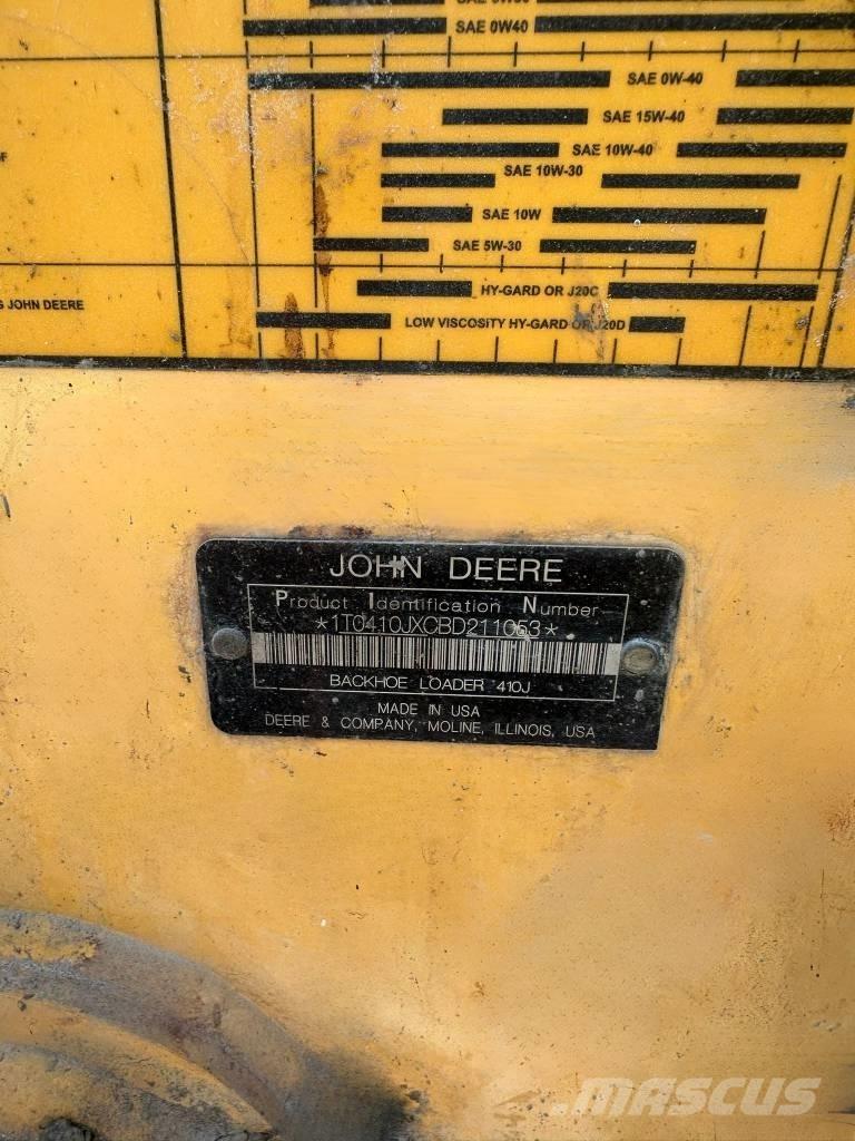 John Deere 410 J Ekskavatori-iekrāvēji