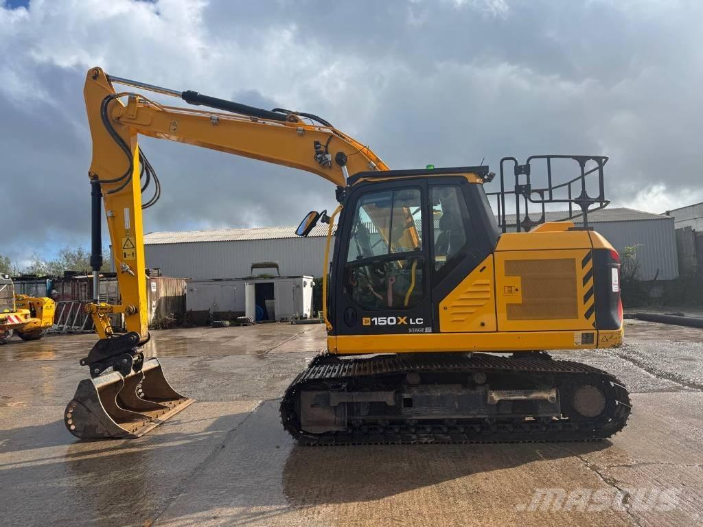 JCB 150 X Kāpurķēžu ekskavatori