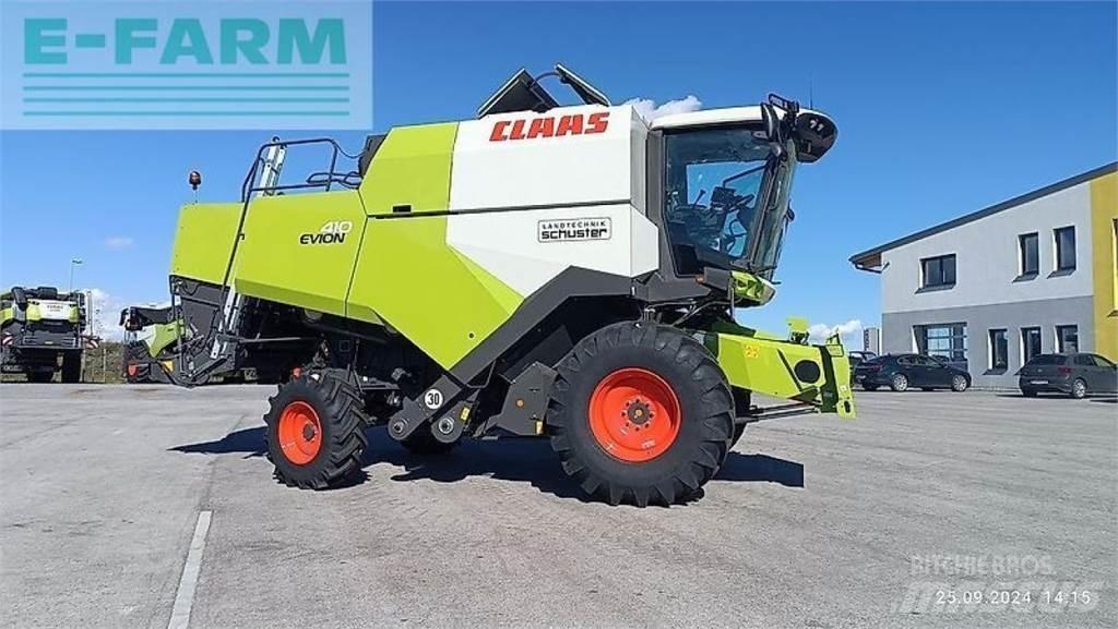 CLAAS evion 410 Ražas novākšanas kombaini