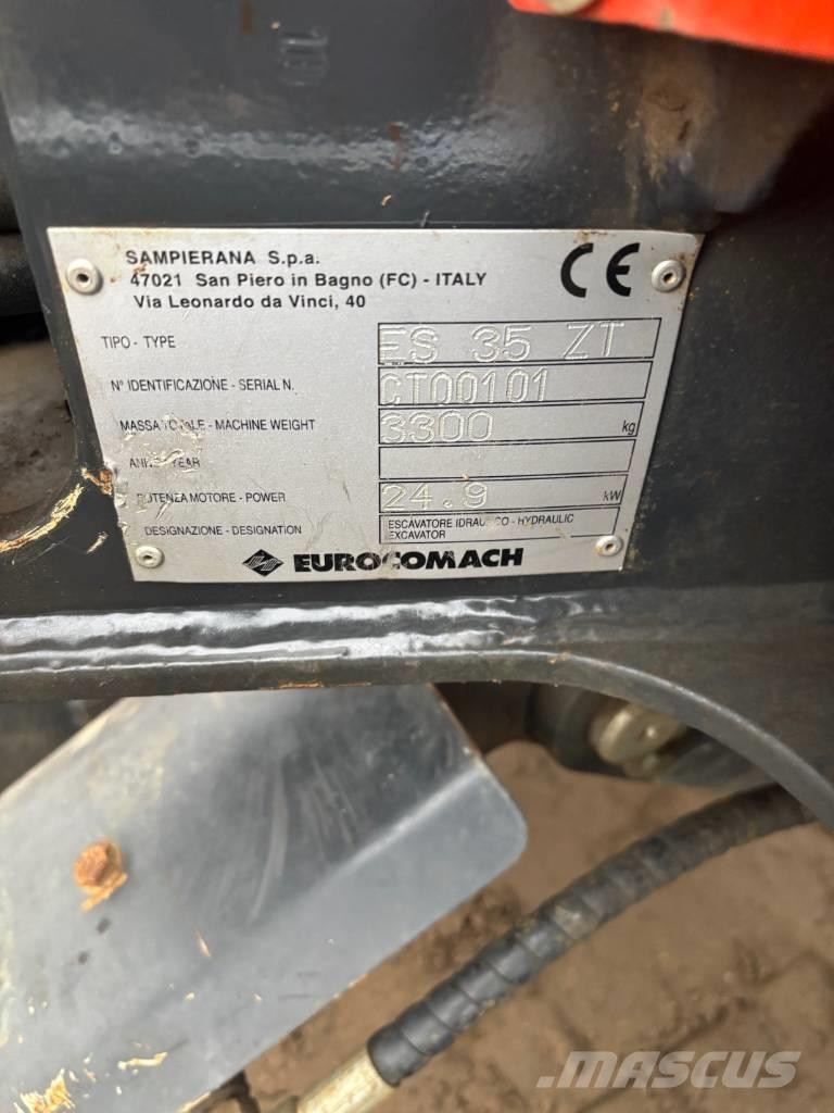 Eurocomach ES 35 ZT Mini ekskavatori < 7 t