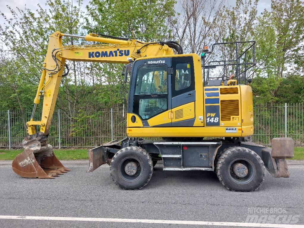 Komatsu PW148-11 Ekskavatori uz riteņiem