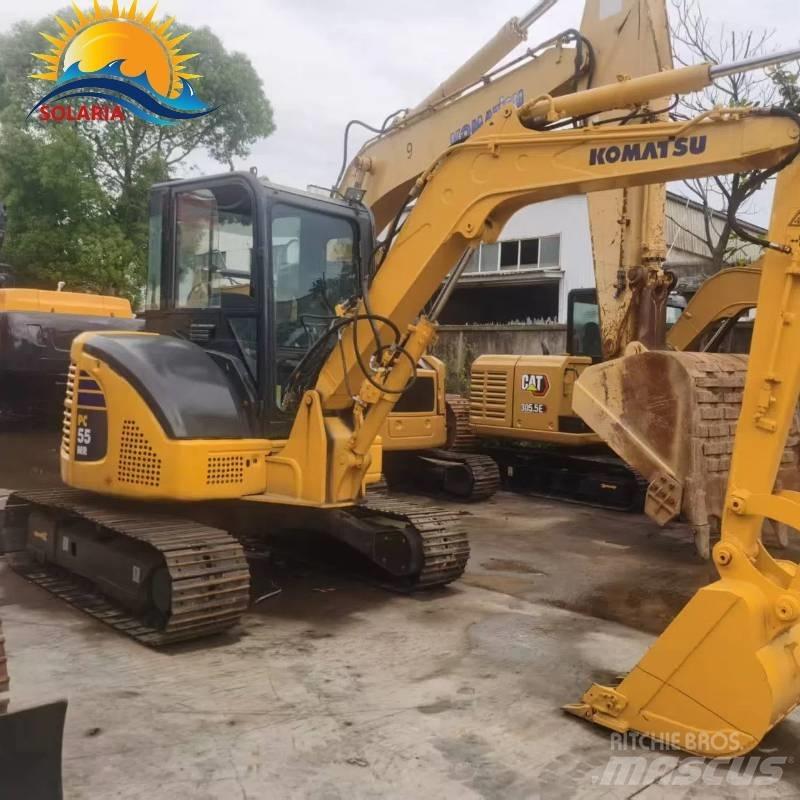 Komatsu PC 55 MR Kāpurķēžu buldozeri