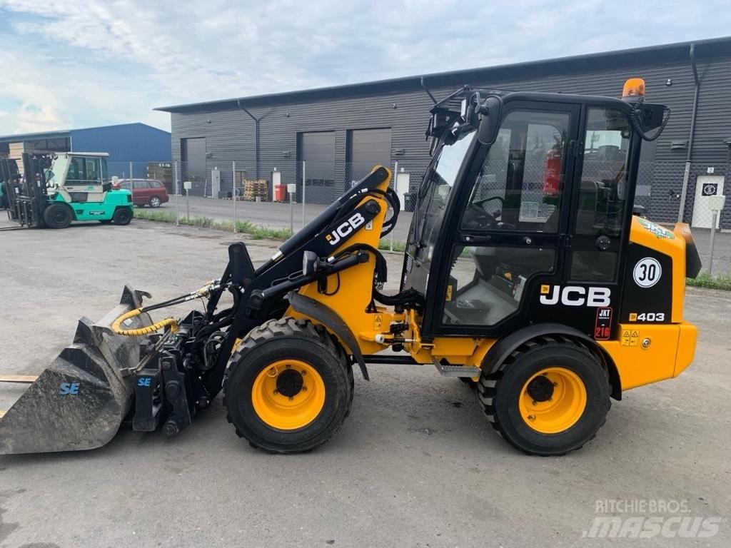 JCB 403 Iekrāvēji uz riteņiem