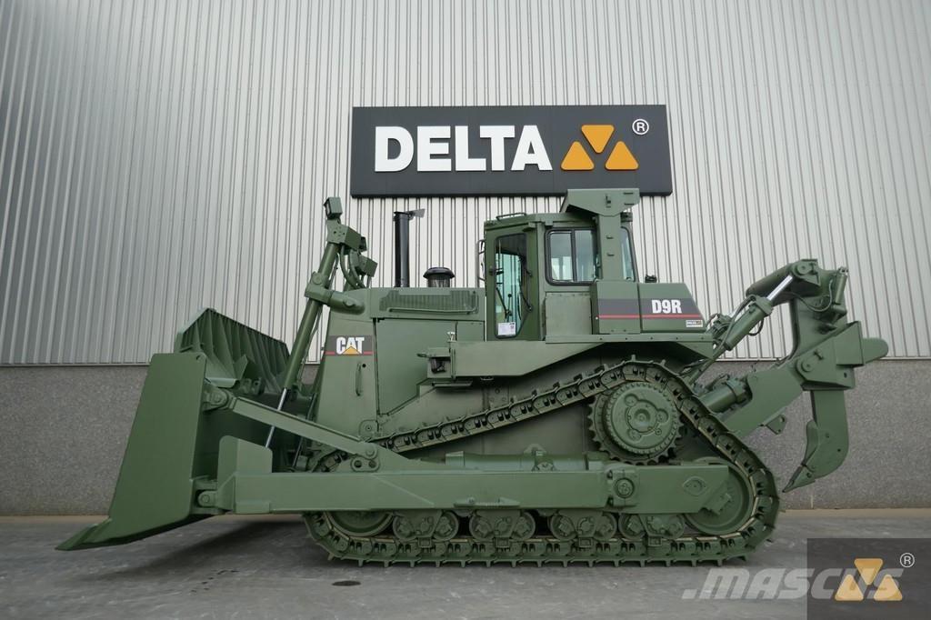 CAT D9R Ex-army Kāpurķēžu buldozeri