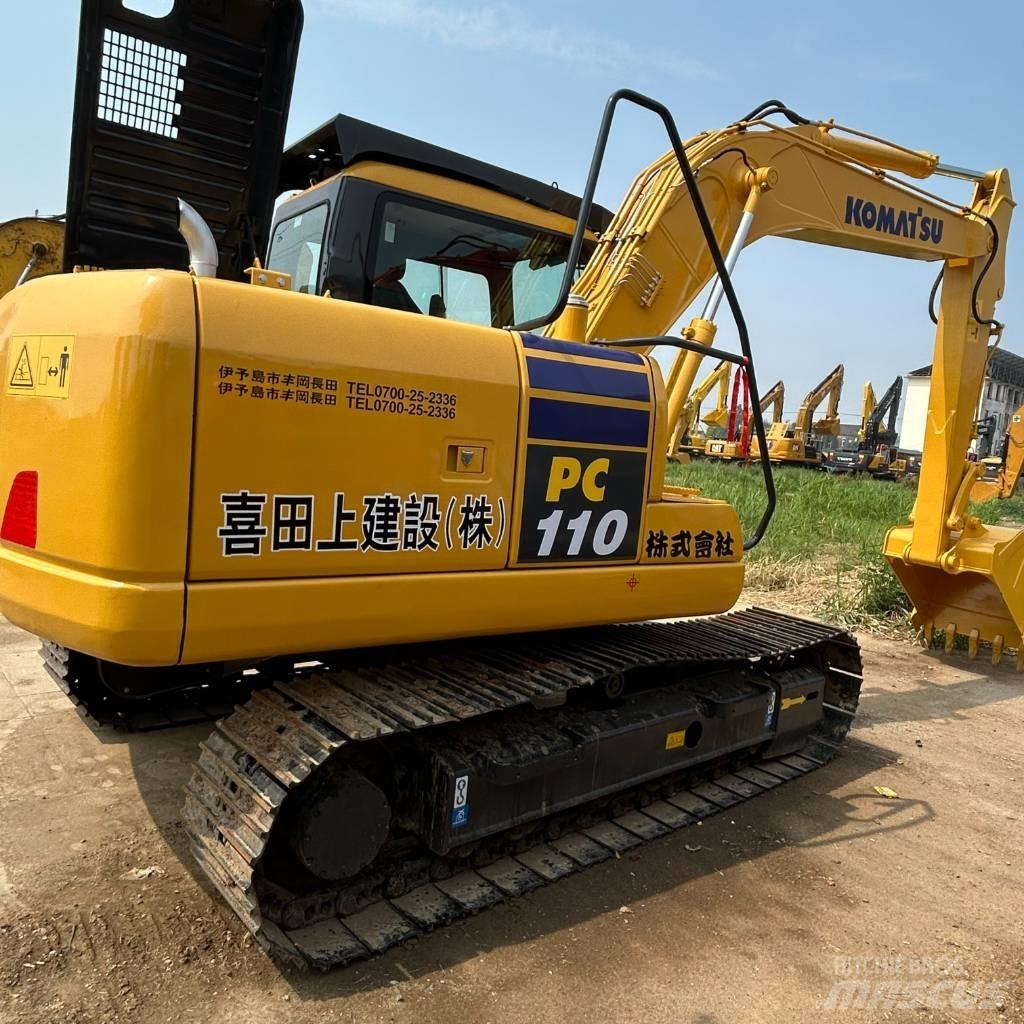 Komatsu 110 Kāpurķēžu ekskavatori