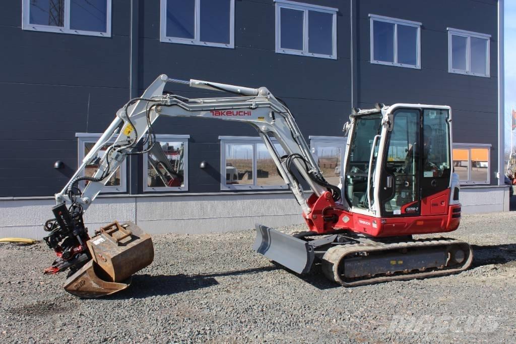 Takeuchi TB 250 Mini ekskavatori < 7 t