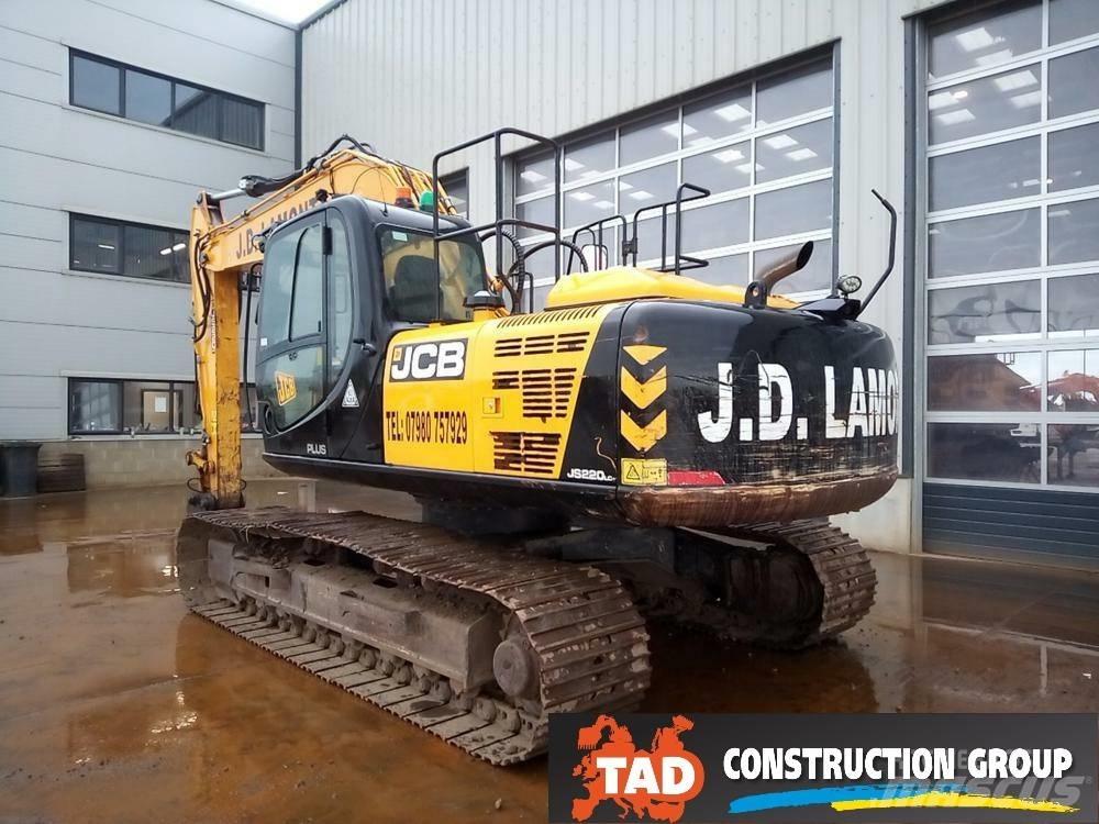 JCB JS 220 LC Kāpurķēžu ekskavatori