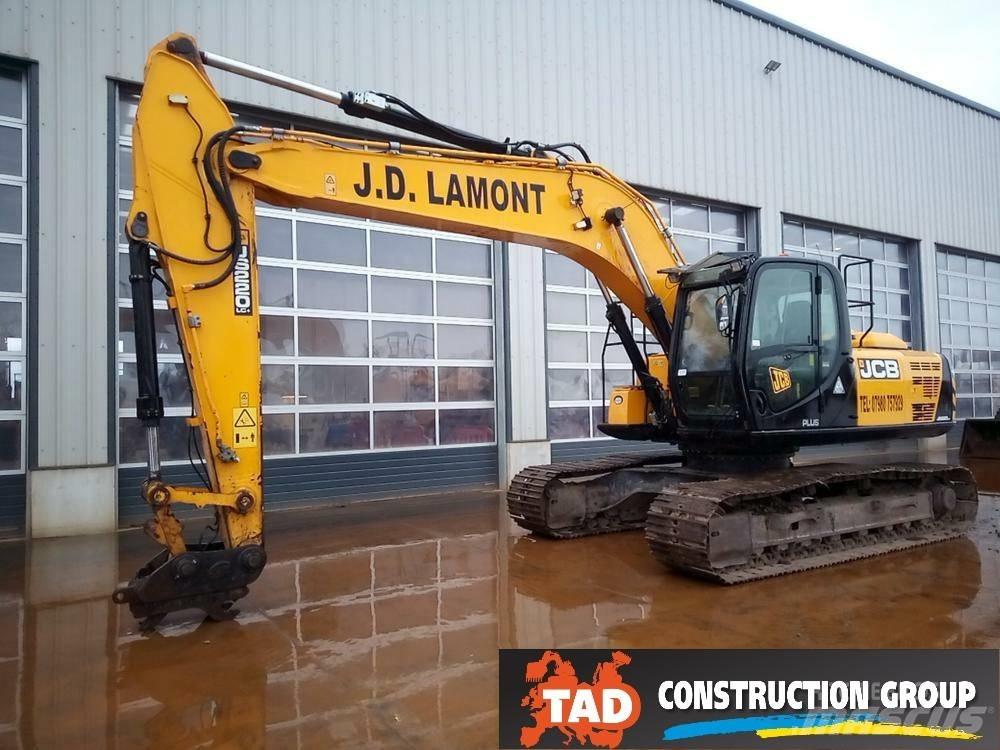 JCB JS 220 LC Kāpurķēžu ekskavatori