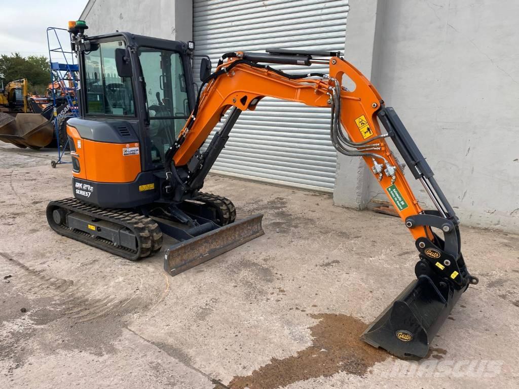 Develon DX 27 Z-7 Mini ekskavatori < 7 t
