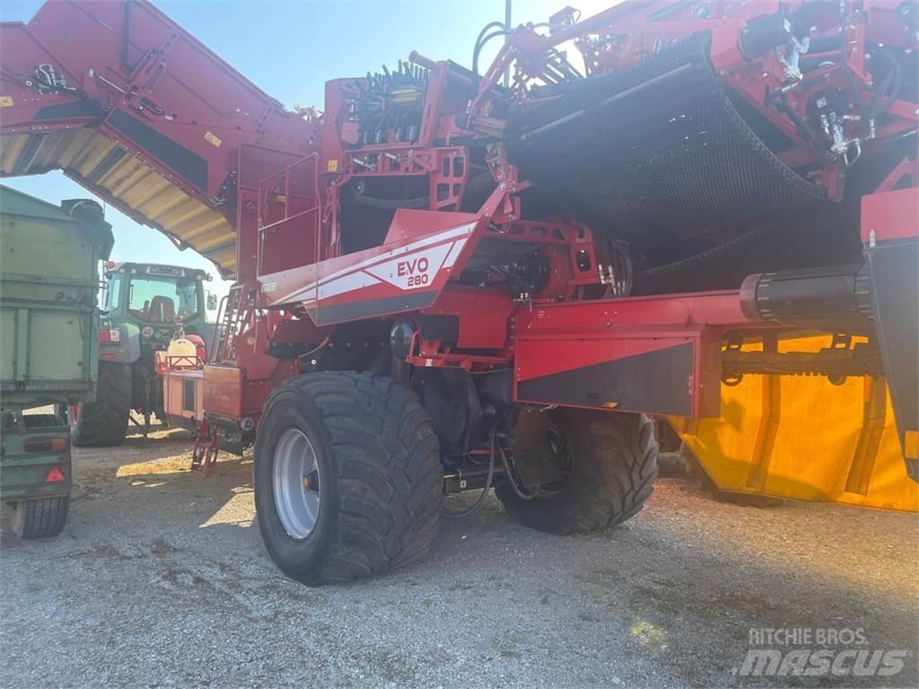 Grimme EVO 280 Kartupeļu novākšanas kombaini