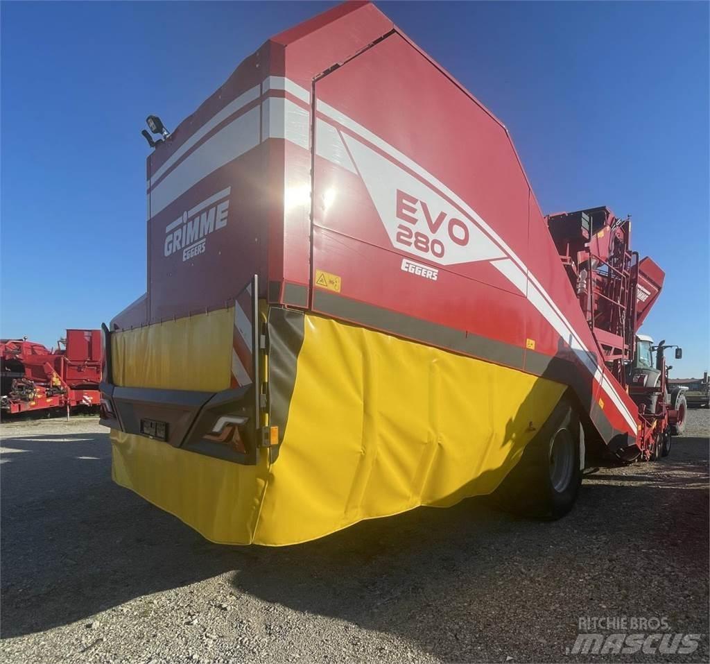 Grimme EVO 280 Kartupeļu novākšanas kombaini