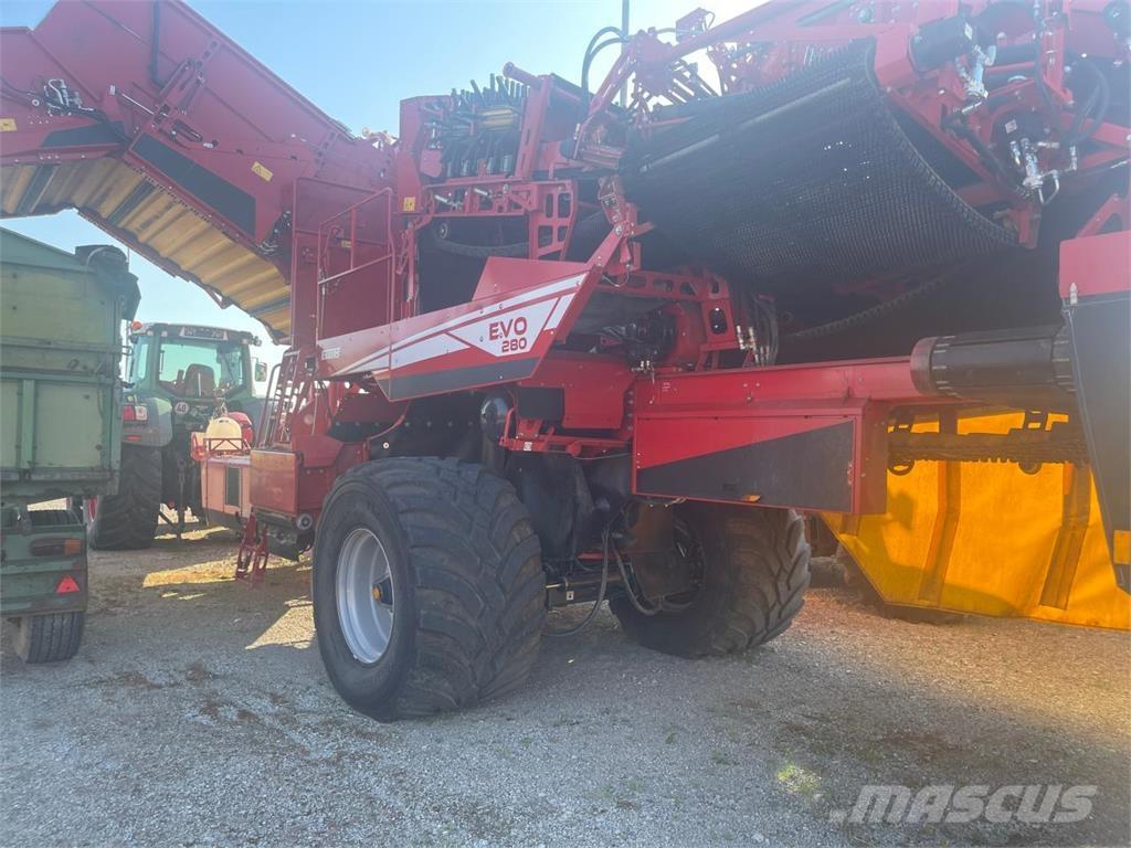 Grimme EVO 280 Kartupeļu novākšanas kombaini