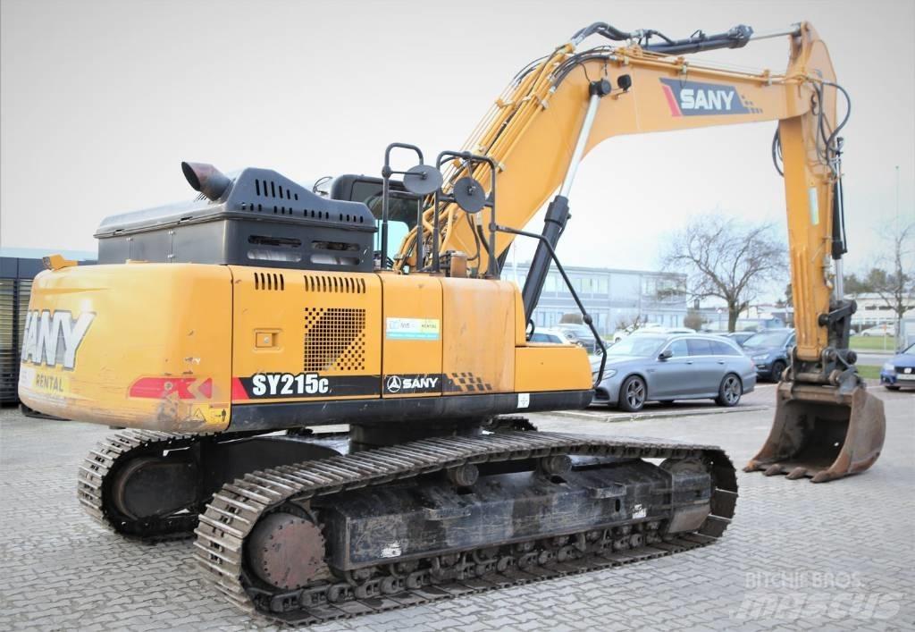 Sany SY 215 C Kāpurķēžu ekskavatori