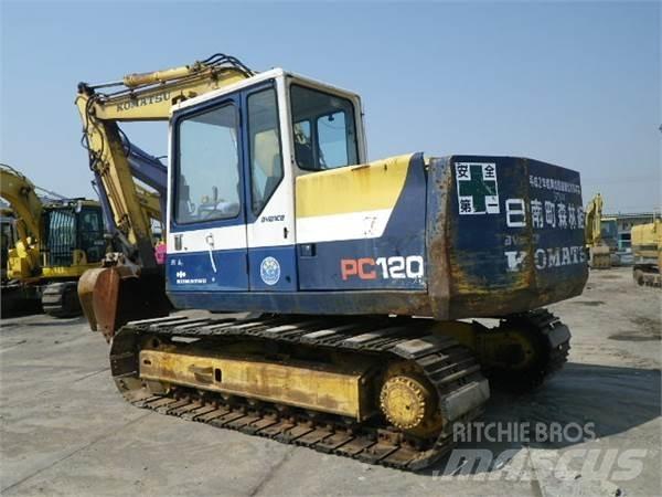Komatsu PC120-5 Kāpurķēžu ekskavatori
