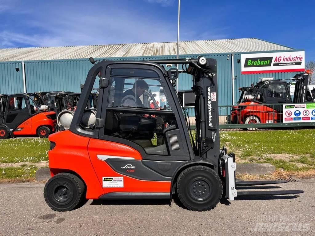 Linde H35T-01 LPG tehnika