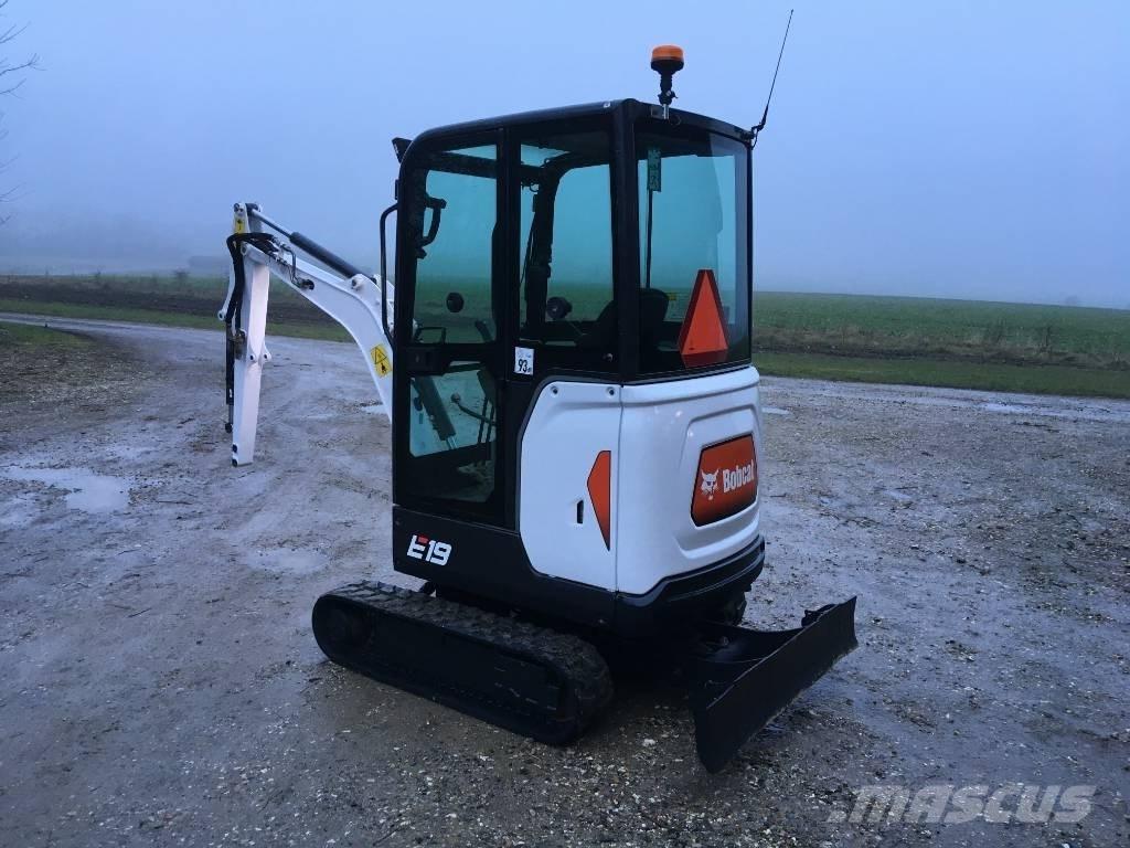 Bobcat E 19 Mini ekskavatori < 7 t
