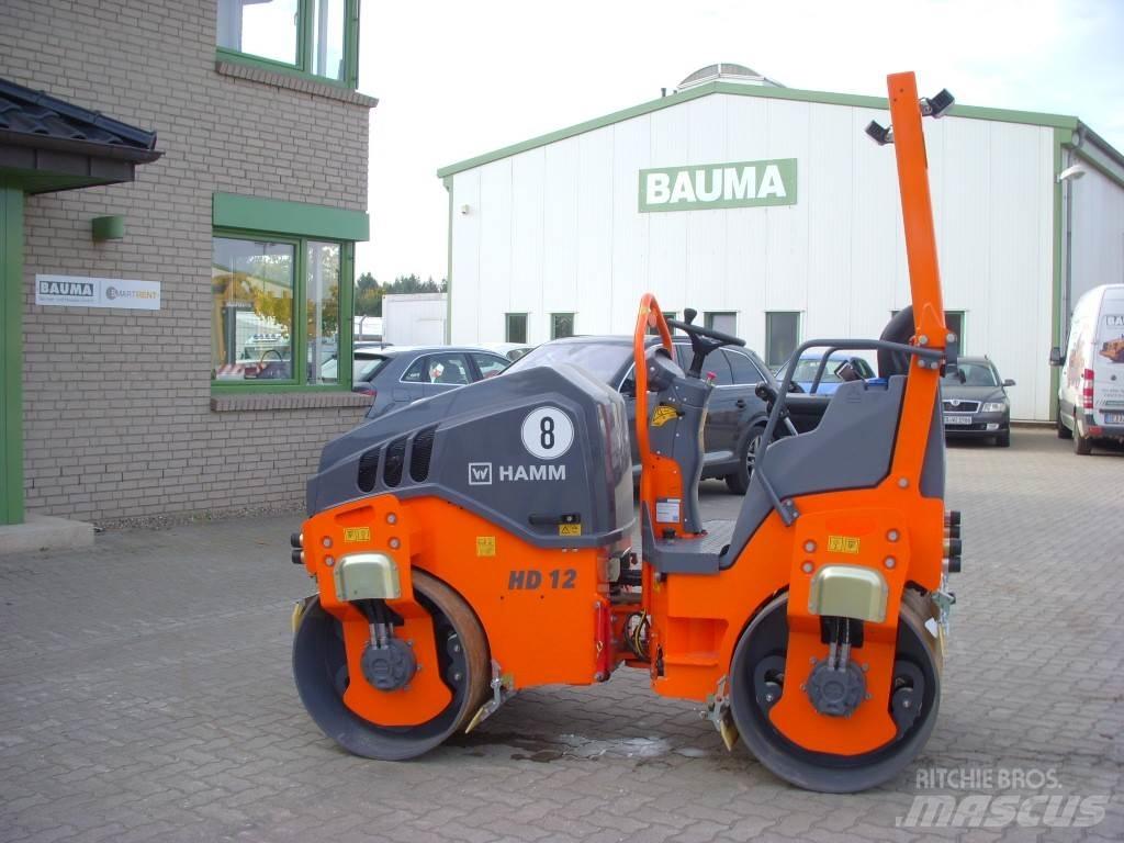 Hamm HD 12 VV Divvalču grunts veltņi