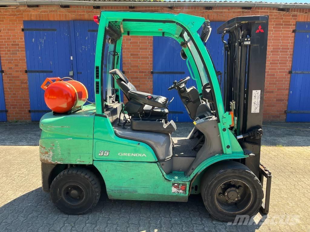 Mitsubishi FG 35 N LPG tehnika