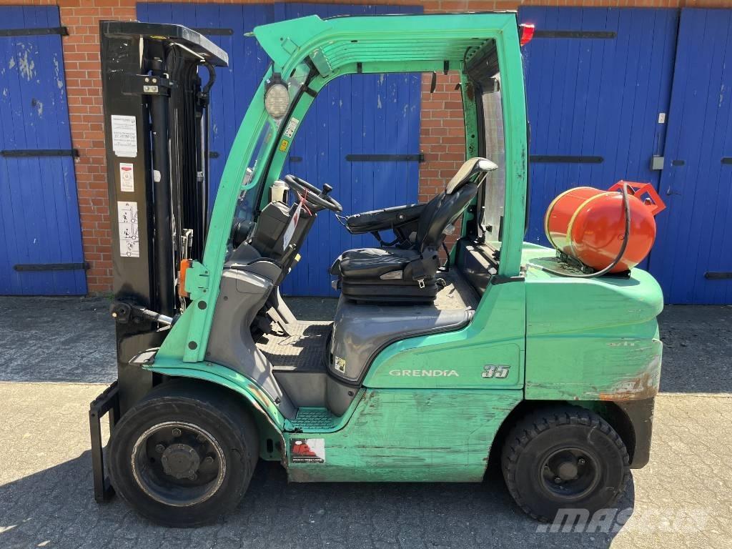 Mitsubishi FG 35 N LPG tehnika