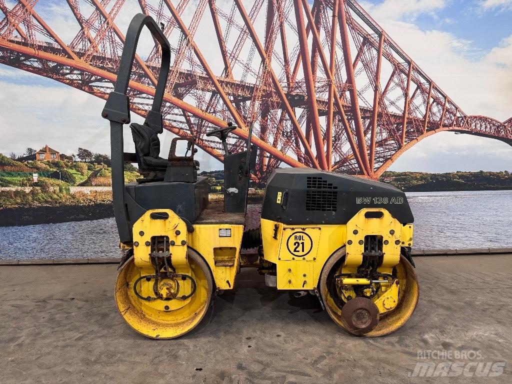 Bomag BW 138 AD Divvalču grunts veltņi