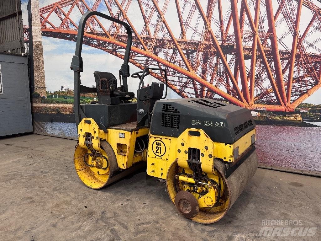 Bomag BW 138 AD Divvalču grunts veltņi