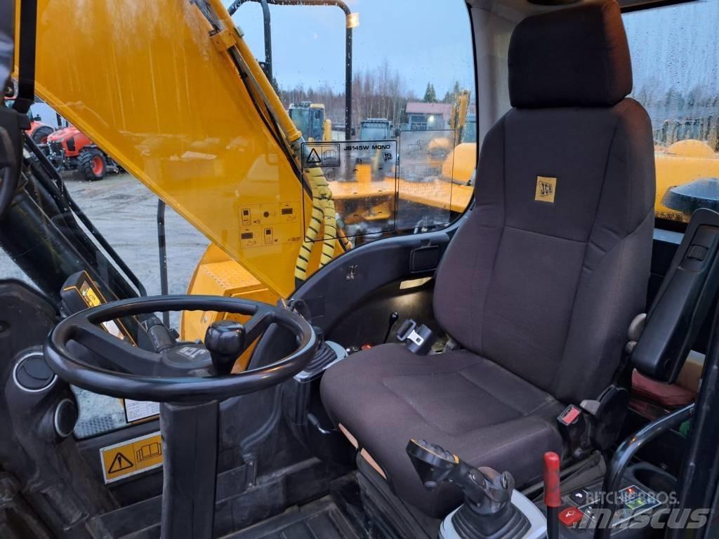 JCB JS 145 W Ekskavatori uz riteņiem