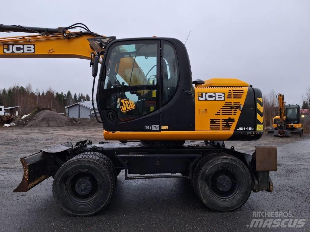 JCB JS 145 W Ekskavatori uz riteņiem