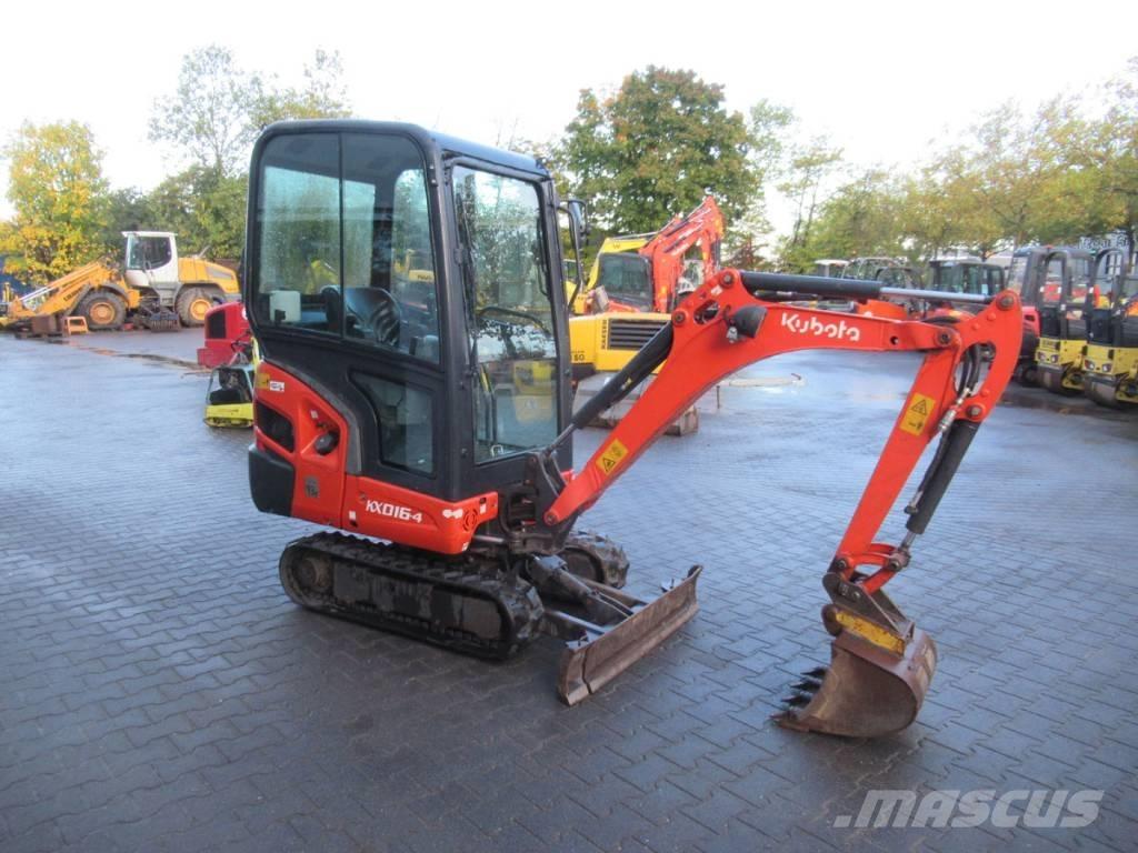 Kubota KX 016-4 Mini ekskavatori < 7 t