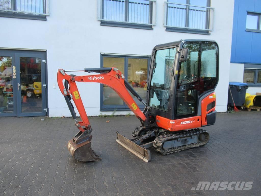 Kubota KX 016-4 Mini ekskavatori < 7 t