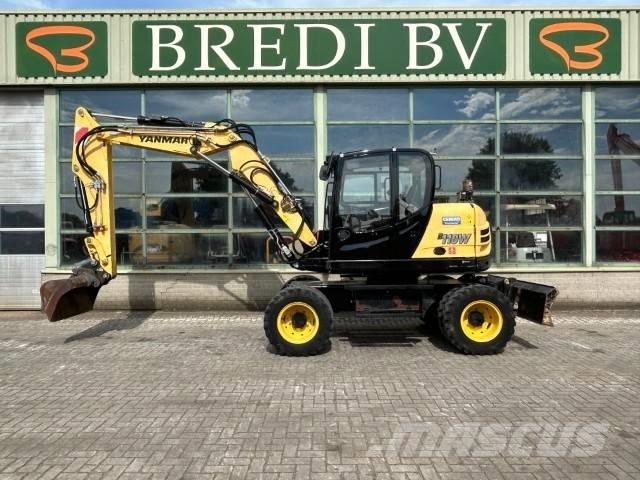 Yanmar TW110W Ekskavatori uz riteņiem
