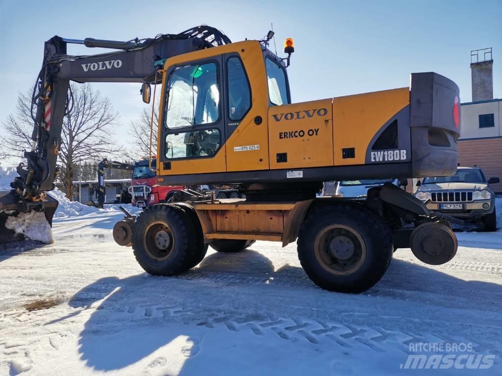 Volvo EW 180 B Ekskavatori uz riteņiem