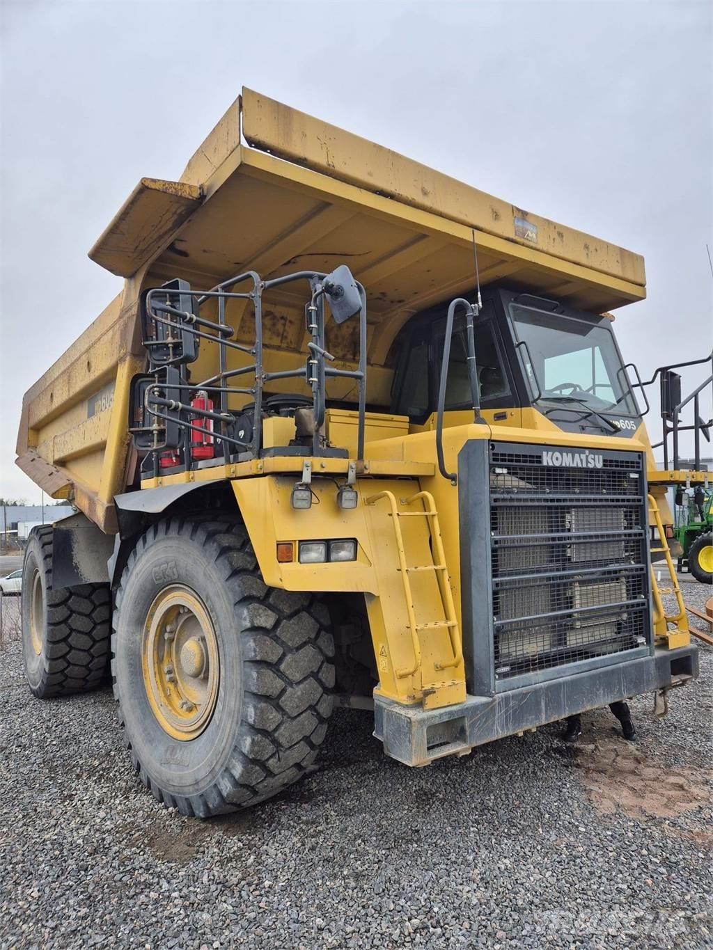 Komatsu HD605 Artikulētie pašizgāzēji