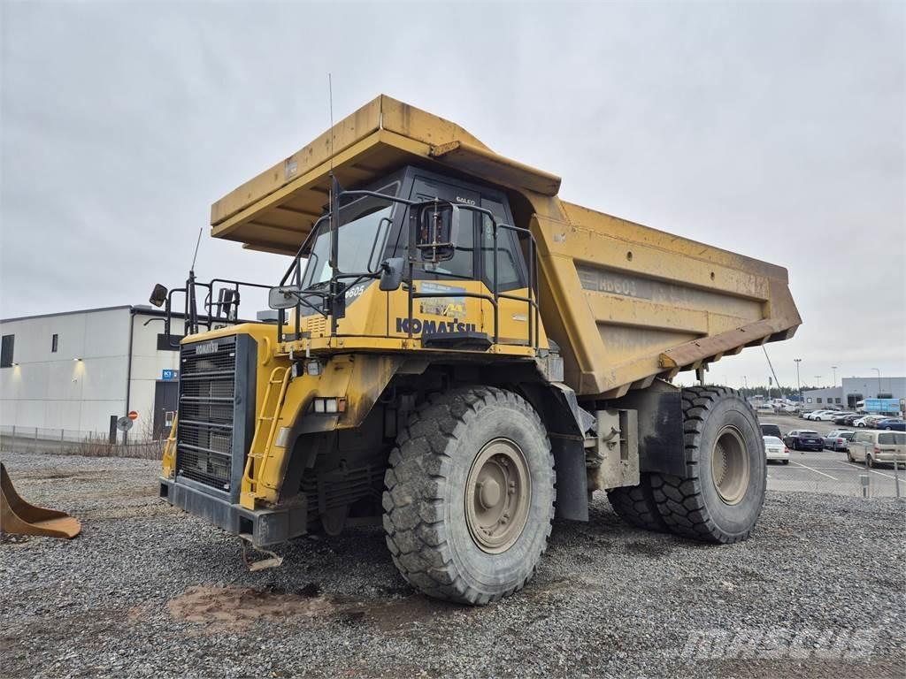 Komatsu HD605 Artikulētie pašizgāzēji