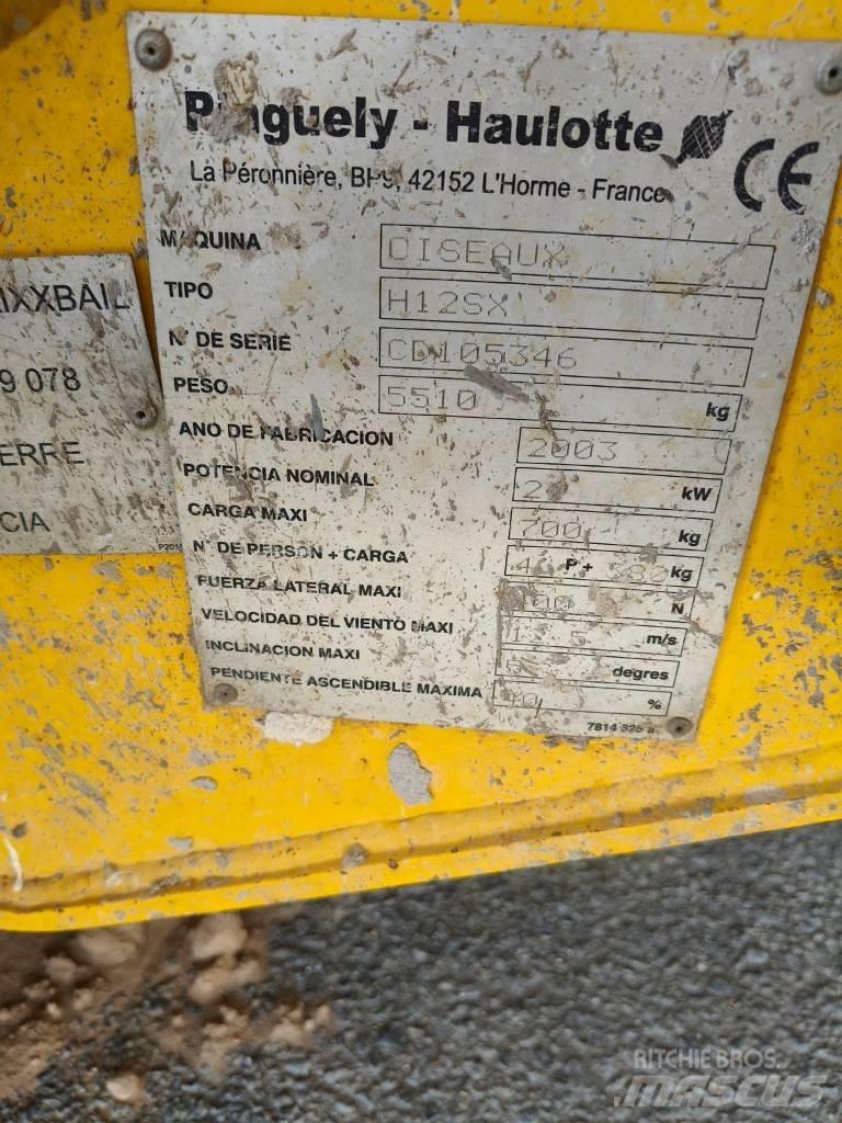 Haulotte H 12 SX Šķerveida pacēlāji