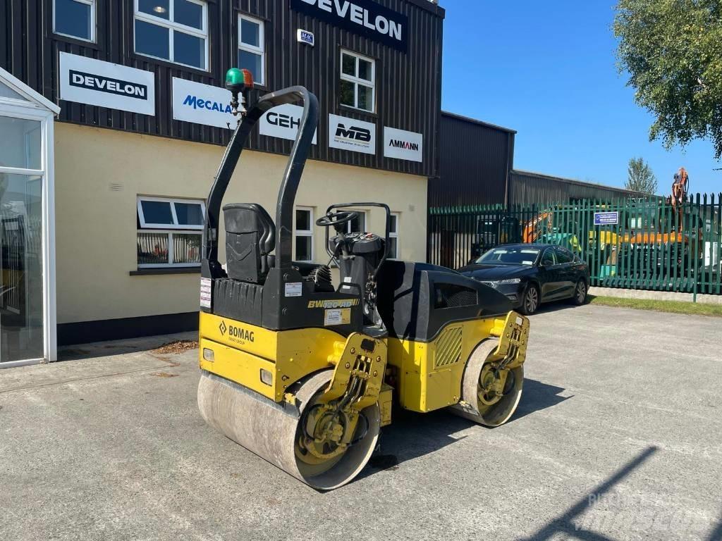 Bomag 120 Divvalču grunts veltņi