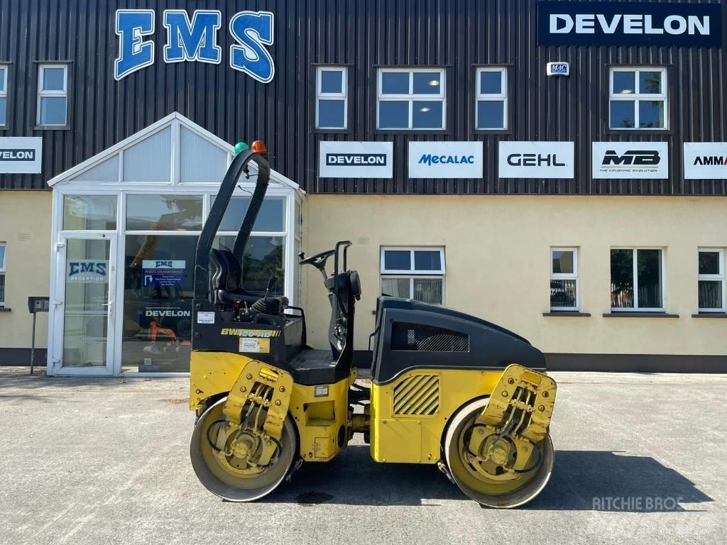 Bomag 120 Divvalču grunts veltņi