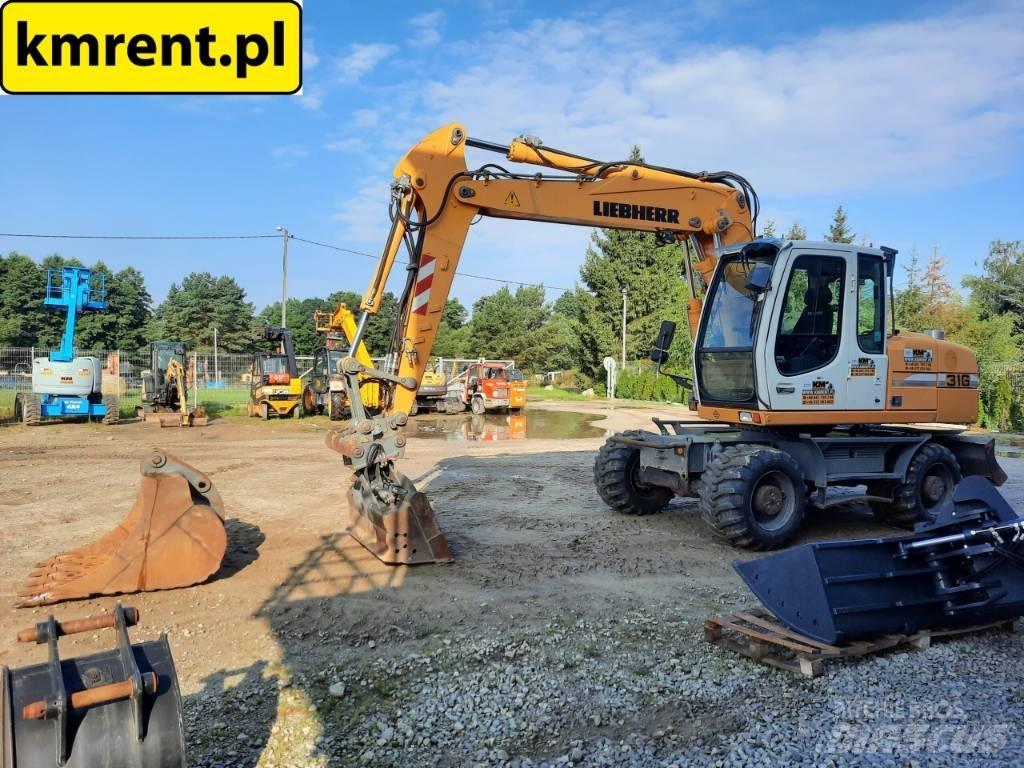 Liebherr A 316 Ekskavatori uz riteņiem