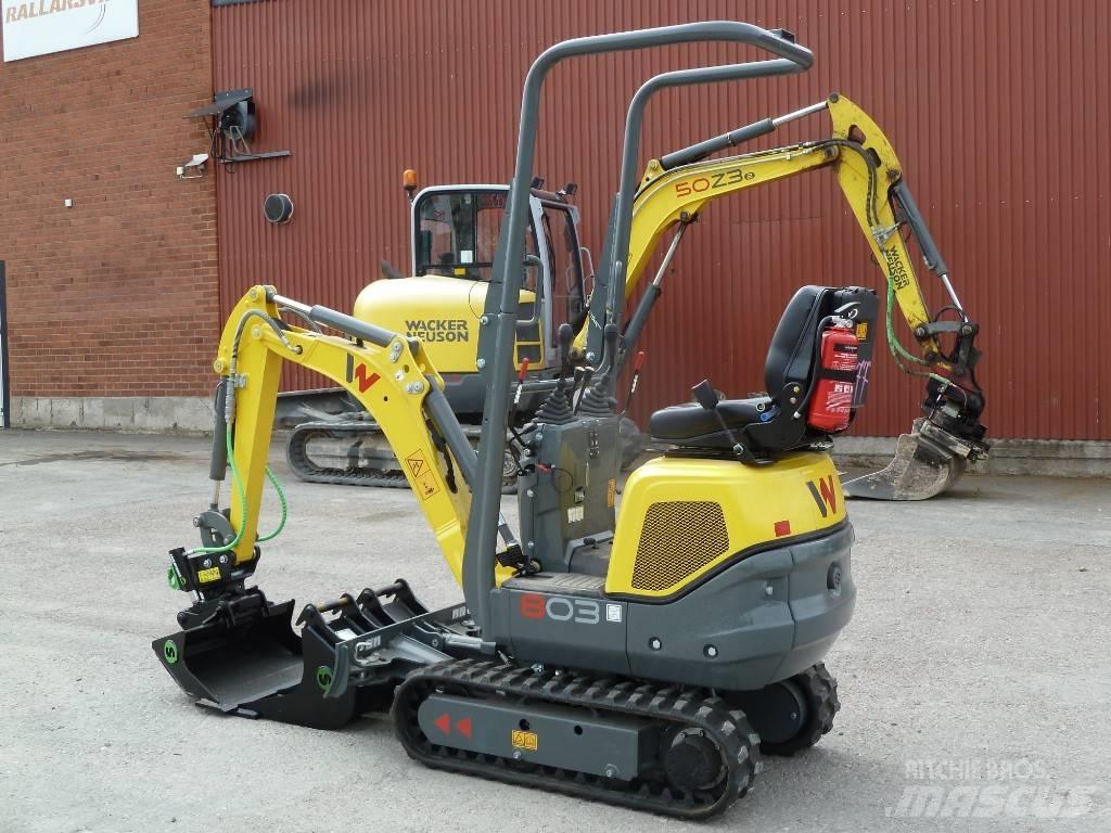 Wacker Neuson 803 Mini ekskavatori < 7 t