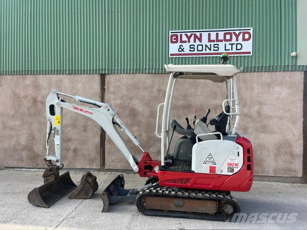 Takeuchi TB 216 Mini ekskavatori < 7 t