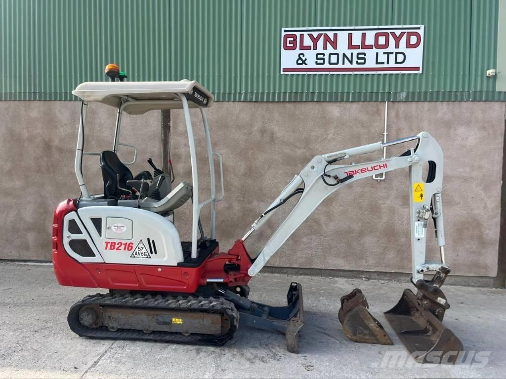 Takeuchi TB 216 Mini ekskavatori < 7 t