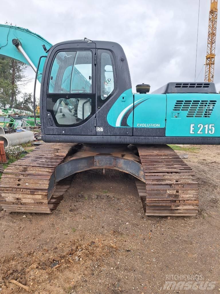 Fiat-Kobelco E215 Kāpurķēžu ekskavatori