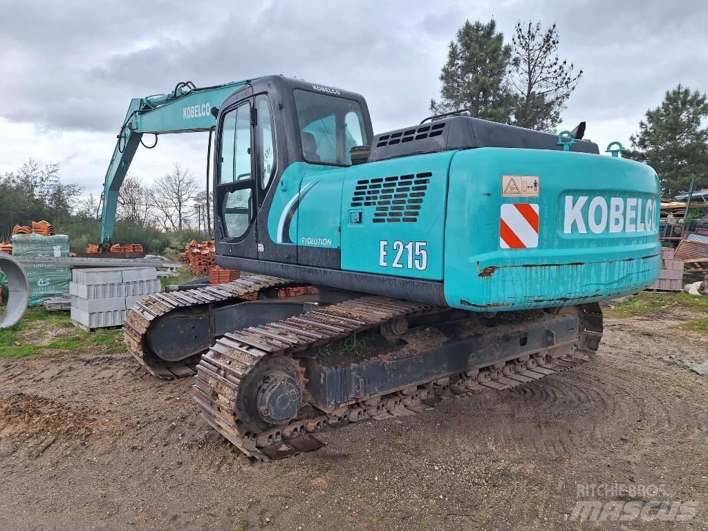Fiat-Kobelco E215 Kāpurķēžu ekskavatori