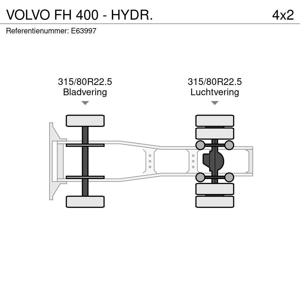 Volvo FH 400 - HYDR. Vilcēji