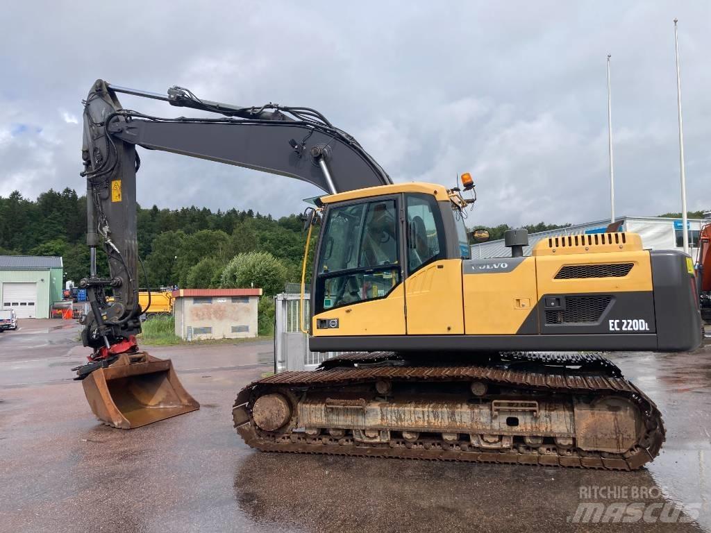 Volvo EC 220 DL Kāpurķēžu ekskavatori