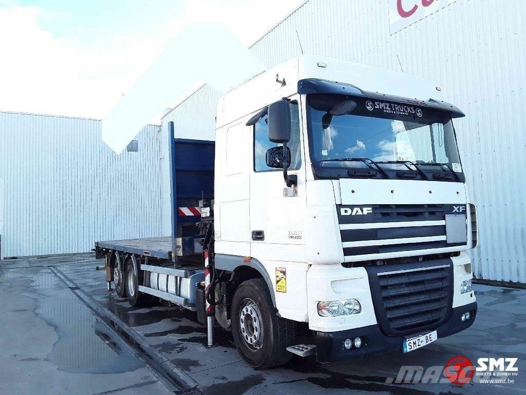 DAF 105 XF 460 6x2 Platformas/izkraušana no sāniem