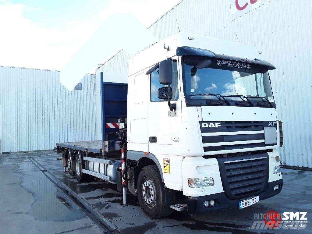 DAF 105 XF 460 6x2 Platformas/izkraušana no sāniem