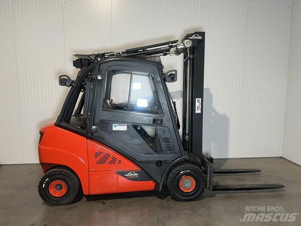 Linde H25D-02 Tehnika ar dīzeļa dzinēju