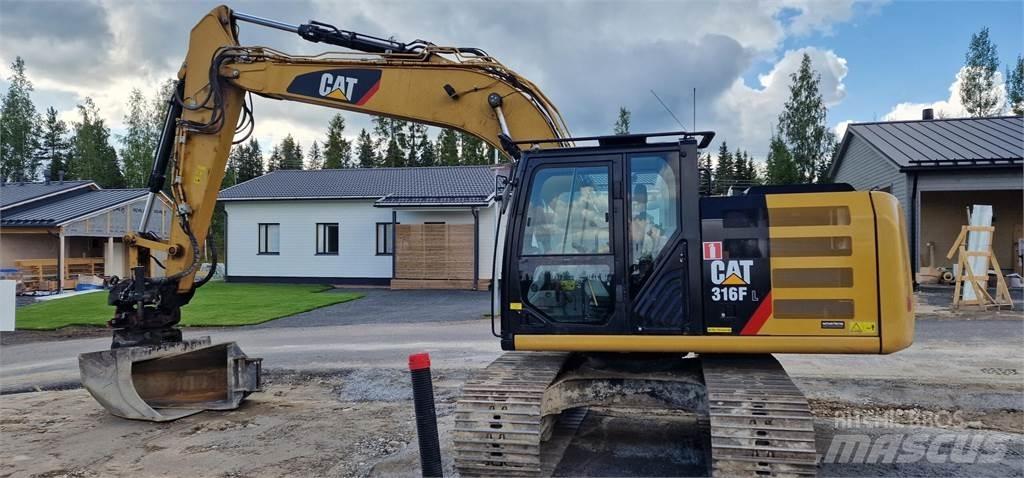 CAT 316FL Kāpurķēžu ekskavatori