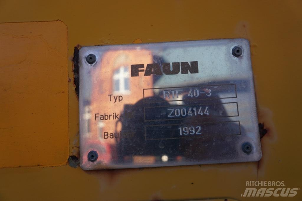 Faun RTF 40-3 Visurgājēji celtņi