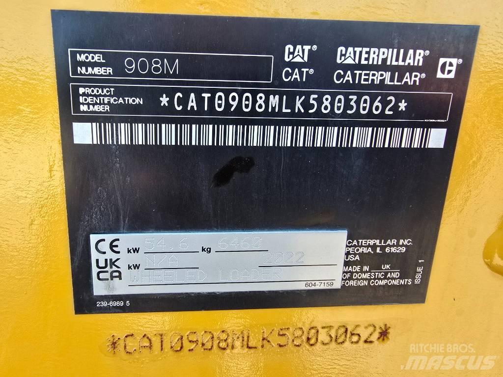 CAT 908 M Iekrāvēji uz riteņiem